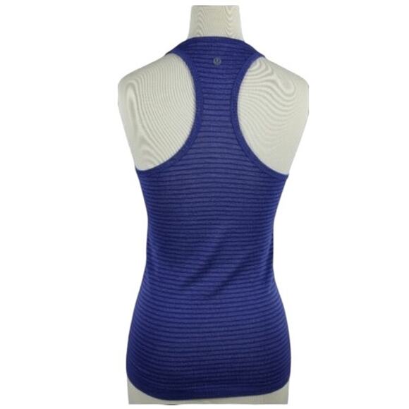 Lululemon Run: Swiftly Tech Tank Blue Size 4 - Picture 3 of 8